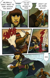 Chapter 1 Page 42 or Odessa doesn't want to fight anymore